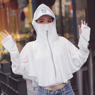 China Long Sleeve 2021 Spring And Summer New Outdoor UV Proof Jacket Hoodies Sun Protection Skin Clothing For Women Sun Protective Clothing for sale