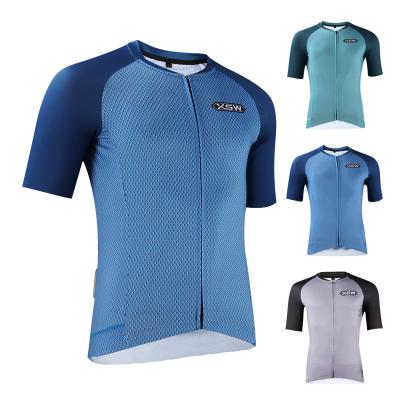 China Breathable Custom Design Logo Cycling Jersey Top Bike Top Cycling Jersey Cycling Sportswear Cycling Bicycle for sale