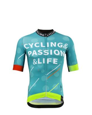 China Tour Experienced Manufacturer Pro Team Custom Cycling Jersey Man Breathable Sublimation Team Cycling for sale