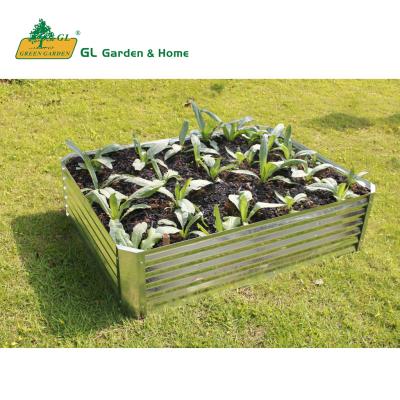 China 2020 New Products Simply Metal Galvanized Raised Beds For Vegetable Garden Bed for sale