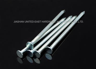 China Wooden Furniture 2 inch Galvanized Iron Nails Smooth Shank Diamond Point Zinc Plated for sale