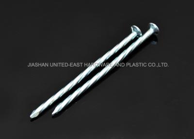 China Diamond Point Twisted Shank Nails 2” X BWG12  Q195 Q235 For Wooden Pallet for sale