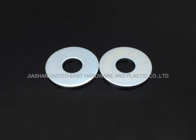 China DIN 9021 M18 Flat Round Washer Silvery White For Fitting Machine Parts for sale