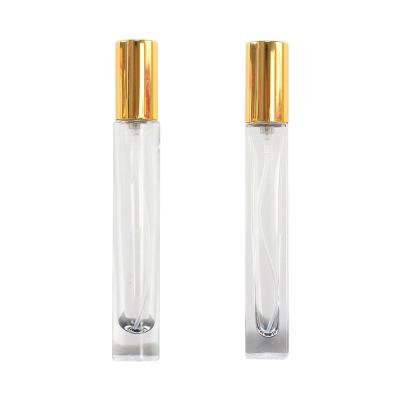 China Wholesale Factory Square 10ml Perfume Glass Bottle Packaging Ball Bottle Pump Sprinkler Spray Cosmetics Recyclable for sale