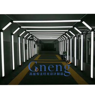 China Aluminum+PC Cover Factory Sale Best Selling Customer Like Led Lighting Inflatable Car Wash Led Tunnel Light for sale