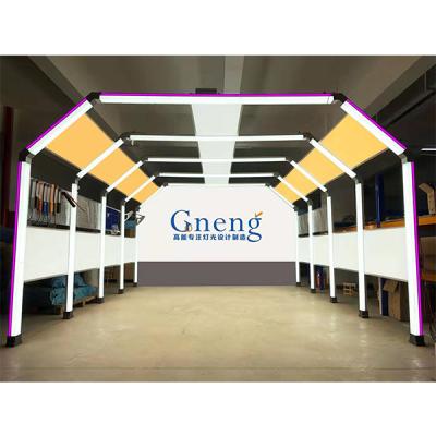 China DIY Tunnel Lights Factory High Efficient Assembling High Efficient Led CRI Automotive Light Tunnel Detailing Light for sale