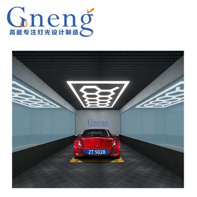 China Luxury professional and patented LED lighting fixtures with frame for car beauty and shop decoration auto detailing lighting for sale