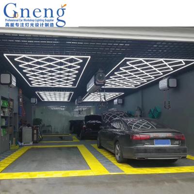 China DIY Assembling Linear Lights Factory Supplied Connection Automobile One-Step Service Bay Lighting Auto Service Showroom Workshop Garage Led Light for sale