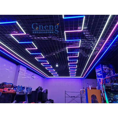 China Aluminum+PC Cover Manufacturer Price Connection IP54 Workshop Car Aluminum Housing Seamless Auto Industrial Workshop Detailing LED Light for sale