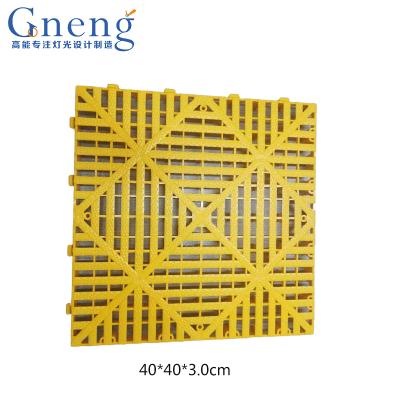 China Factory Modern Chinese High Quality Polymer Plastic Grill Plastic Floor For Car Wash Floor Tile 2.0 for sale