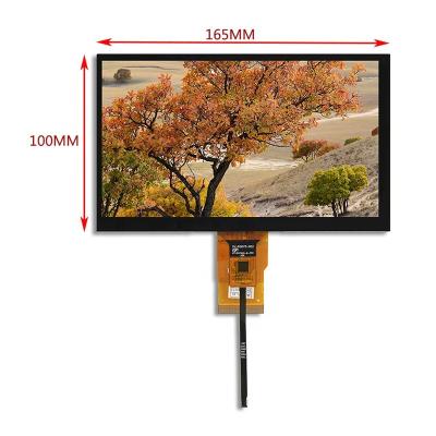 China factory 7 inch cutomization lcd show high brightness 450 7 inch tft lcd module 50PIN 7 inch 7 inch tft lcd display panel for sale