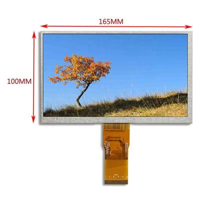 China shenzhen supplier 7 inch lcd screen customized capacitive touch lcd display panel 7 inch 7