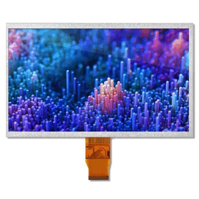 China 10.1 inch display screen HD 1024*600 pixel lvds interface high brightness lcd panel high definition display module 10.1 inch full liquid crystal for sale