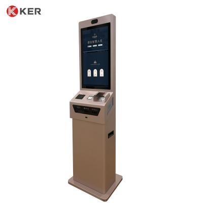 China 27 inch OEM & ODM Capacitive Touch Hotel Motorized Hotel Terminal Multifunction Self Service Kiosk for sale