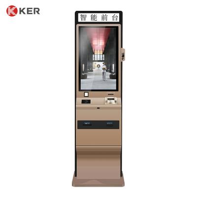 China Pas Ic van de de Kaartlezer van Identiteitskaart van de de Codescanner van Card Issuer Qr Kiosk van de het Hotel de Eindself - service aan Te koop