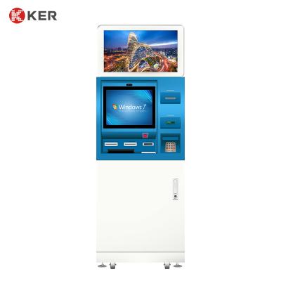 China Payment Terminal Digital Signage Cash Dispensing Deposit Atm Self Service Kiosk for sale