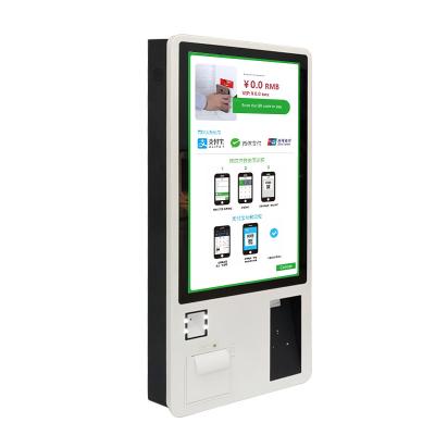 China Restaurants KER 27 Inch 1920*1080 Food Ordering Kiosk Machine for sale