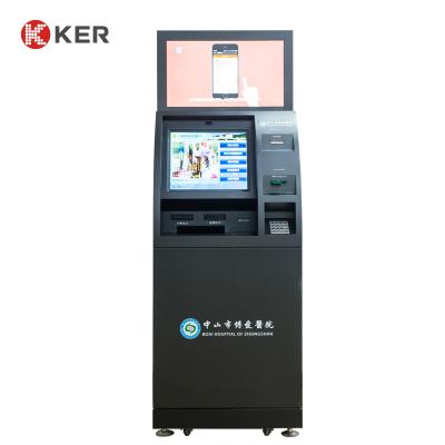 China Capacitieve de Self - servicekiosk van het 19 Duimziekenhuis van de kaartautomaat Te koop