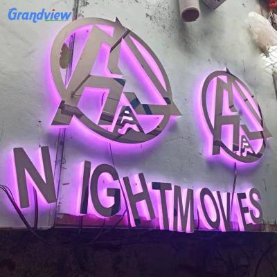 China waterproof & aging resistance smart ideas with custom design outdoor luminous backlit letters led light decoration sign for sale