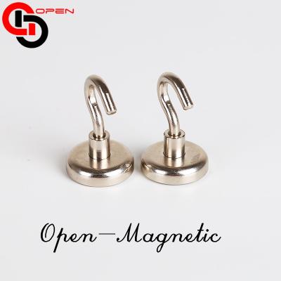 China Industrial Magnetic Hook Fishing Magnet NdfeB Hook Pot Permanent Magnetic Pot Magnets for sale