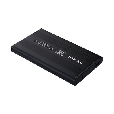 China Shockproof Hard Drives Box Aluminum Material Usb 2.0 To Sata SSD Hdd External Hard Drives Enclosure Case for sale