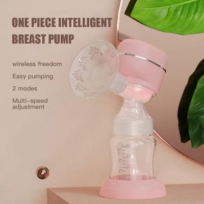 China BPA Free Hot Selling Multiple Functions Electric Breastmilk Collection One Piece Breast Pump For Baby for sale