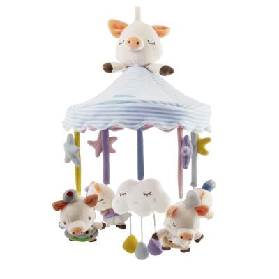 China Good Quality Soft Musical Rattle Rotating Baby Crib Bell Hanging Soft Toys Hanging Bell Toy for sale