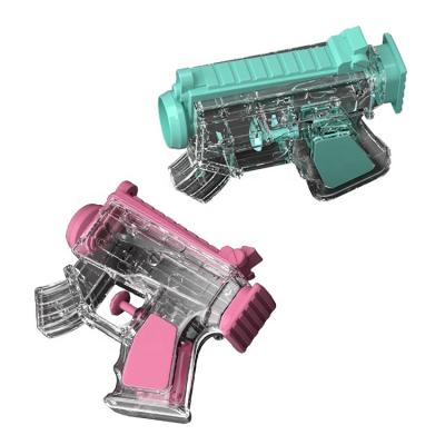 China Funny Summer Play Water Gun Toys Transparent Plastic Mini Water Guns Kids Summer Outdoor Pool Beach Toys for sale