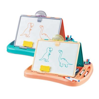 China For Boy Girls Painting Art Board 2022 New Design Plastic Studying Games 2 In 1 Educational Toys Children Writing Drawing Board Set for sale