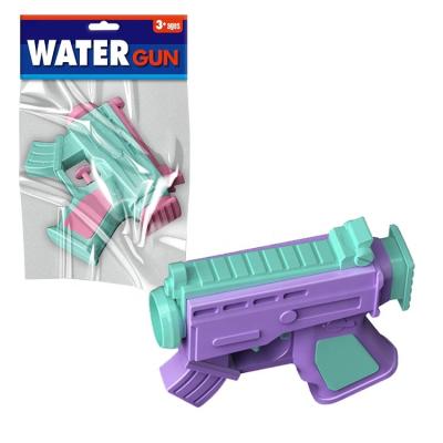 China Funny Summer Game Water Gun Toys Outdoor Small Children Kids Colorful Plastic Summer Toy Beach Sand Swimming Pool Water Gun for sale