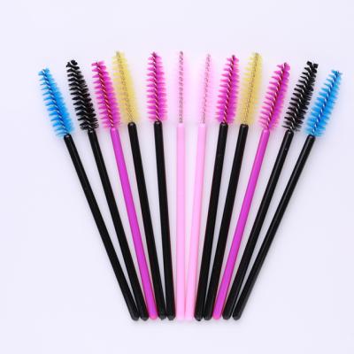 China Popular makeup eyelash even sweeps natural upper and lower micro eye Lash Curl Extension Mascara Brush for sale