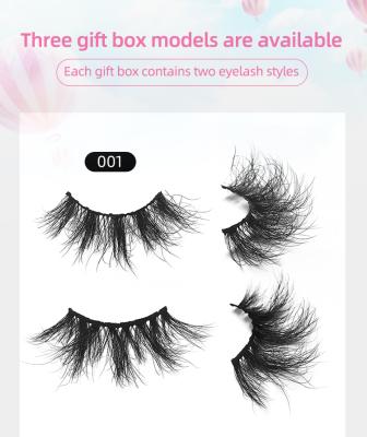 China 25-30 Times China Fashion New Two Pairs Mink Hair Magnetic Eyelash Lift Tweezers Set With Gift Box Package for sale