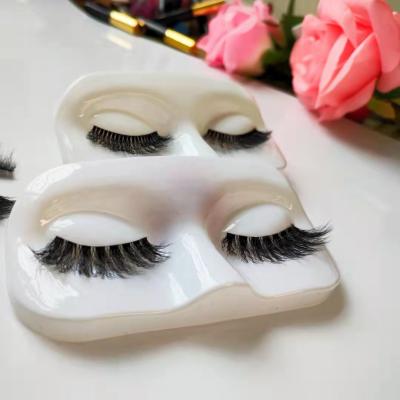 China 25-30 Times Last New Hot 3D 4D Short Multi Layered Fluffy Tape Faux Mink Curly Lashes for sale