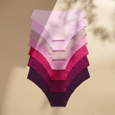 China Odm U317/OEM Bragas Sin Costuras Para Mujer Ropa Interio Antibacterial Seamless G-Strings T-Back Thongs Underwear Panties for sale