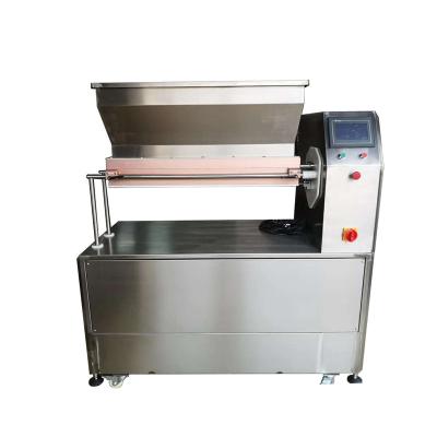 China Electric Double Row Factory Honey Snacks High Speed ​​Cheap Dough Nozzle Fruit Filling Swiss Sponge Cake Production Line for sale