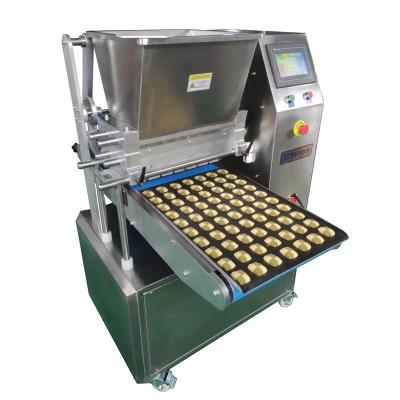 China High Efficiency Easy Operation Type New Balanced Best Discharge Baking Machine Peanut Butter Biscit Two Color Biscuit Process for sale