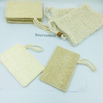 China Sustainable Natural Vegetable Organic Loofah Sponge For Dish Bowl Pan Pot Cleaning Kitchen Wash Loofah Pads for sale