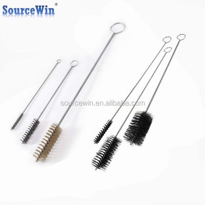 China Custom Cleaning Machine Stainless Steel Bristle Nylon Tube Pipe Cleaning Brushes Home Depot for sale