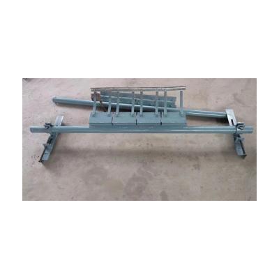 China Building Material Shops Competitive Price Good Quality Roller Brush Conveyor Belt Cleaner for sale