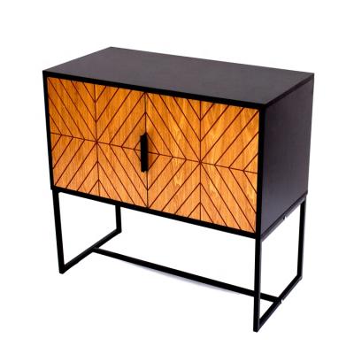 China Customized Modern Home Storage Cabinet Modern For Living Room Furniture With Metal Leg for sale