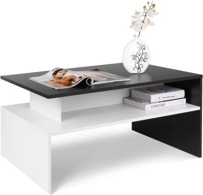 China Factory direct modern mixed color modern durable TV stand and living room folding luxury coffee table for sale