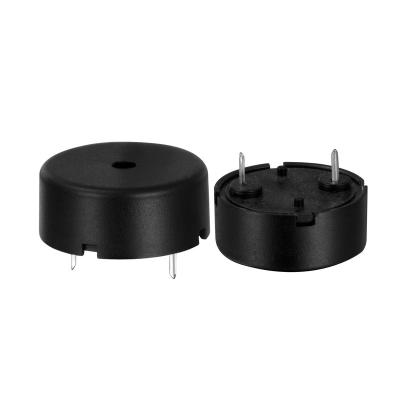 China Plastic Passive Buzzer Black 12V 17*7mm Piezoelectric Magnetic Electromagnetic AC 4KHZ for sale