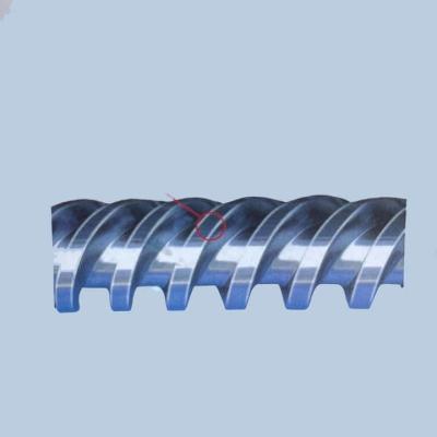 China PVC Pipe Board Extruder Bimetallic Screw Barrel Material 38CrMOAIA Single Screw And Barrel for sale