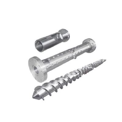 China HV900-1100 Extruder Parts Single Screw Barrel With 20mm-300mm Diameter Screw for sale