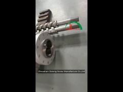 krauss maffei kmd75 parallel twin screw and barrel