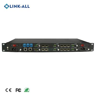 China 1U Type Manageable Gigabit Carrier-Grade Medial Converter w/19” including Ethernet and Fast Ethernet UC6100-1U for sale