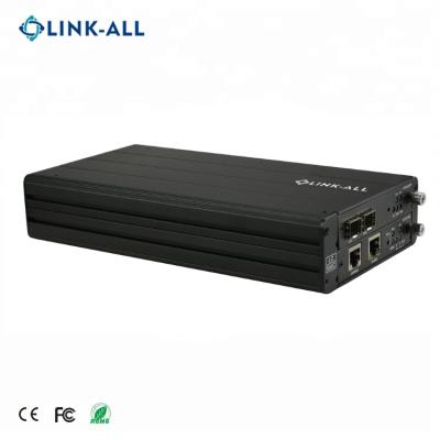 China Ethernet To Fiber Optic Media Converter 2 Slot Chassis UC6100-S2 Multi Rate Service for sale