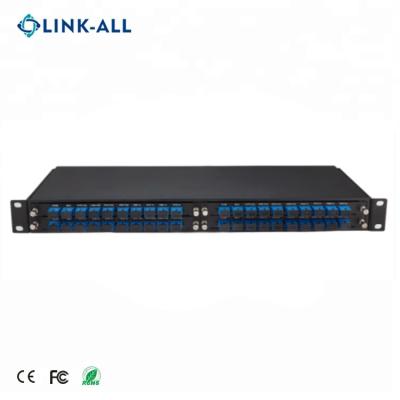 China FTTX High Durability 8 Wavelength 4 Service Single Fiber CWDM MUX/DEMUX Module For Access Network for sale