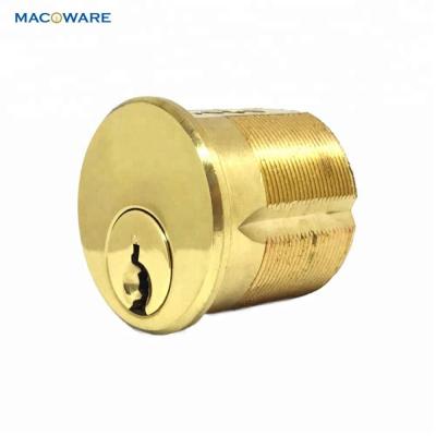 China Entry Security Top Quality Mortise Door Lock Brass Round Cylinder for sale