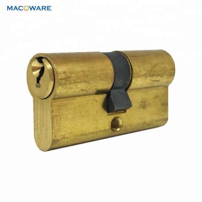 China Metal Door High Security Europrofile Mortise Lock Double Door Lock Solid Brass Cylinder for sale